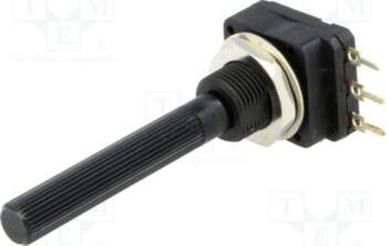 PIHER Potentiometer: shaft; 100Ω; single turn