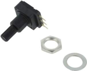 PIHER Potentiometer: shaft; 10kΩ; single turn