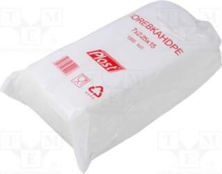 Plastic bag; L: 150mm; Width: 70mm