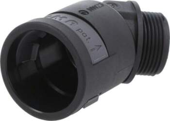 PMA 45° angled connector; Thread: metric
