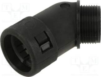 PMA 45° angled connector; Thread: PG
