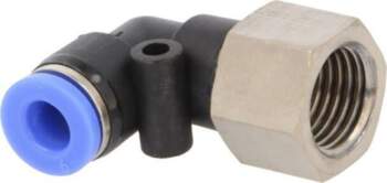 PNEUMAT Push-in fitting; angled 90°; -0
