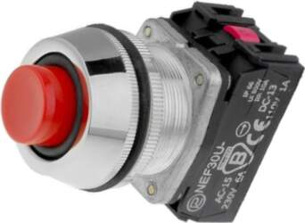 PROMET Switch: push-button; 30mm; Stabl.pos: