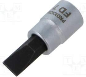 PROXXON Socket: spanner-bit; SL 7; 1/4"