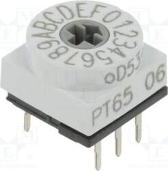PTR HARTMANN Encoding switch; HEX/BCD; Pos: