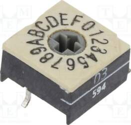 PTR HARTMANN Encoding switch; HEX/BCD; Pos: