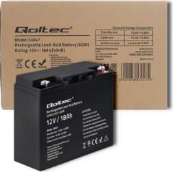 Qoltec ® AGM akumulators | 12V