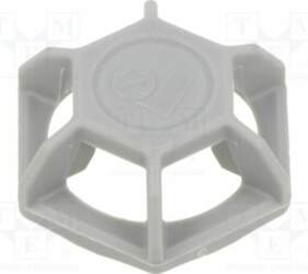 RAWLPLUG Holder; screw; polyamide; grey; cable