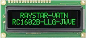 RAYSTAR OPTRONICS Display: LCD; alphanumeric; VA