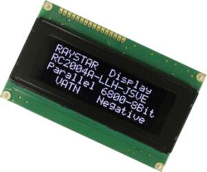 RAYSTAR OPTRONICS Display: LCD; alphanumeric; VA