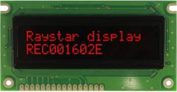 RAYSTAR OPTRONICS Display: OLED; alphanumeric; 16x2