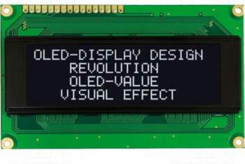 RAYSTAR OPTRONICS Display: OLED; alphanumeric; 20x4