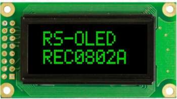 RAYSTAR OPTRONICS Display: OLED; alphanumeric; 8x2