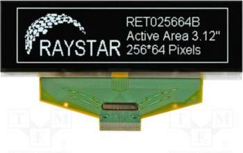 RAYSTAR OPTRONICS Display: OLED; graphical; 3