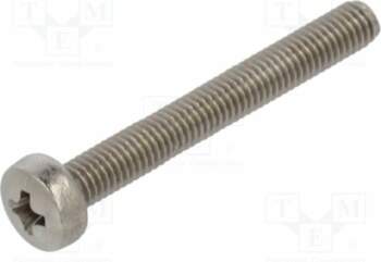 RECA Screw; M3; M3x25; Head: button
