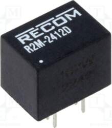 RECOM Converter: DC/DC; 2W; Uin: 9÷36VDC