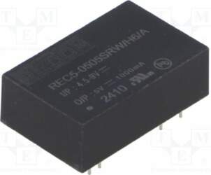 RECOM Converter: DC/DC; 5W; Uin: 4