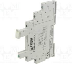 RELPOL Socket; Ucoil: 12VDC; 6A; for