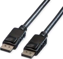 Roline DisplayPort Cable, DP-DP, M/M, black
