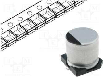 RUBYCON Capacitor: electrolytic; low ESR; SMD