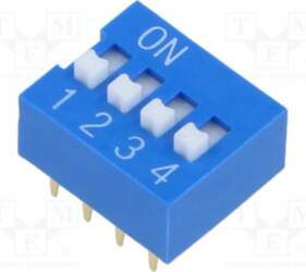 Same Sky® Switch: DIP-SWITCH; Poles number: