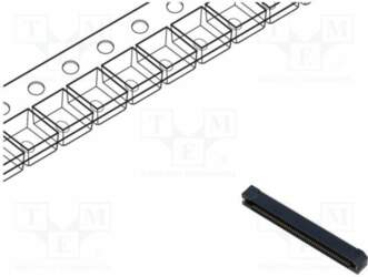 SAMTEC Connector: PCB to PCB; socket