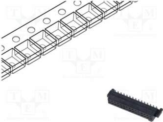 SAMTEC Connector: PCB to PCB; socket