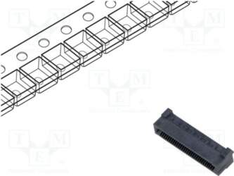 SAMTEC Connector: PCB to PCB; socket