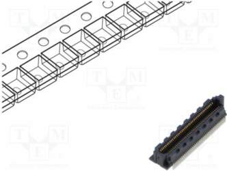 SAMTEC Connector: PCB to PCB; socket