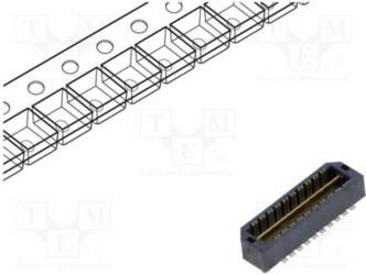 SAMTEC Connector: PCB to PCB; socket
