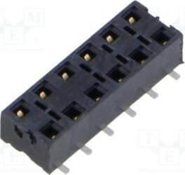 SAMTEC Connector: pin strips; socket; female