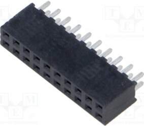 SAMTEC Connector: pin strips; socket; female