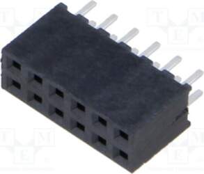 SAMTEC Connector: pin strips; socket; female