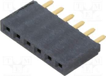 SAMTEC Connector: pin strips; socket; female