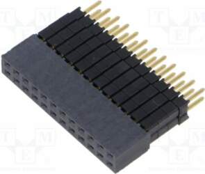 SAMTEC Connector: pin strips; socket; male