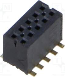 SAMTEC Connector: pin strips; socket; male
