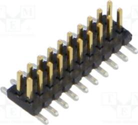 SAMTEC Connector: pin strips; socket; male