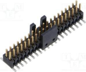 SAMTEC Connector: pin strips; socket; male