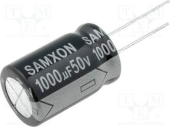 SAMXON Capacitor: electrolytic; low ESR; THT