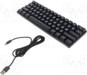 SAVIO Keypad: computer; black; USB C