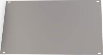 Schroff Front Panel, Unshielded, 3 U