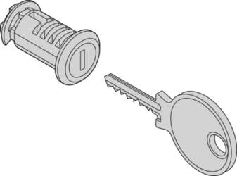Schroff Novastar Panel Lock for Side