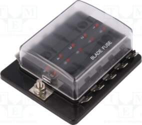 SCI Fuse boxes; 19mm; 30A; screw