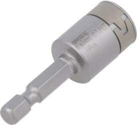 Screwdriver bit; 6-angles socket; 1/4"; HEX