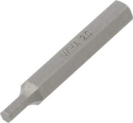 Screwdriver bit; hex key; HEX 2mm