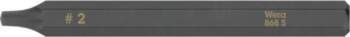 Screwdriver bit; square; RB2; 1/4"; Kind: