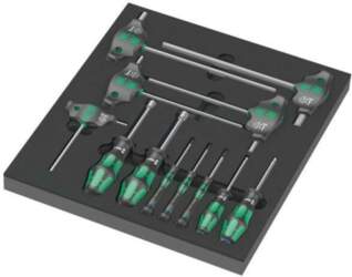 Screwdriver: universal-set; Hex Plus key,6-angles