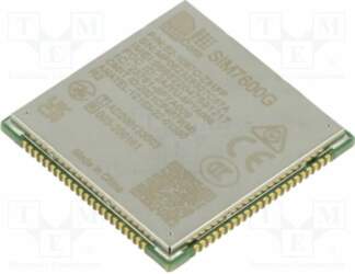 SIMCOM Module: LTE; Down: 10Mbps; Up: