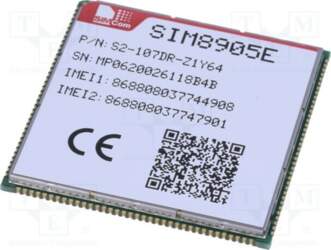 SIMCOM Module: LTE; Down: 50Mbps; Up: