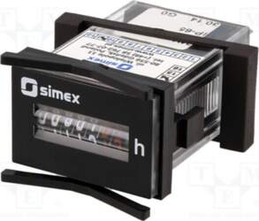 SIMEX Counter: electromechanical; working time; mechanical